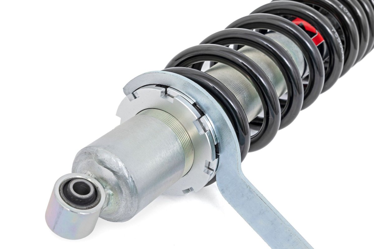 Can-Am Defender HD9 Coilover Suspension Kit - Front - Rough Country - Ride Height Adjust - '22-'23